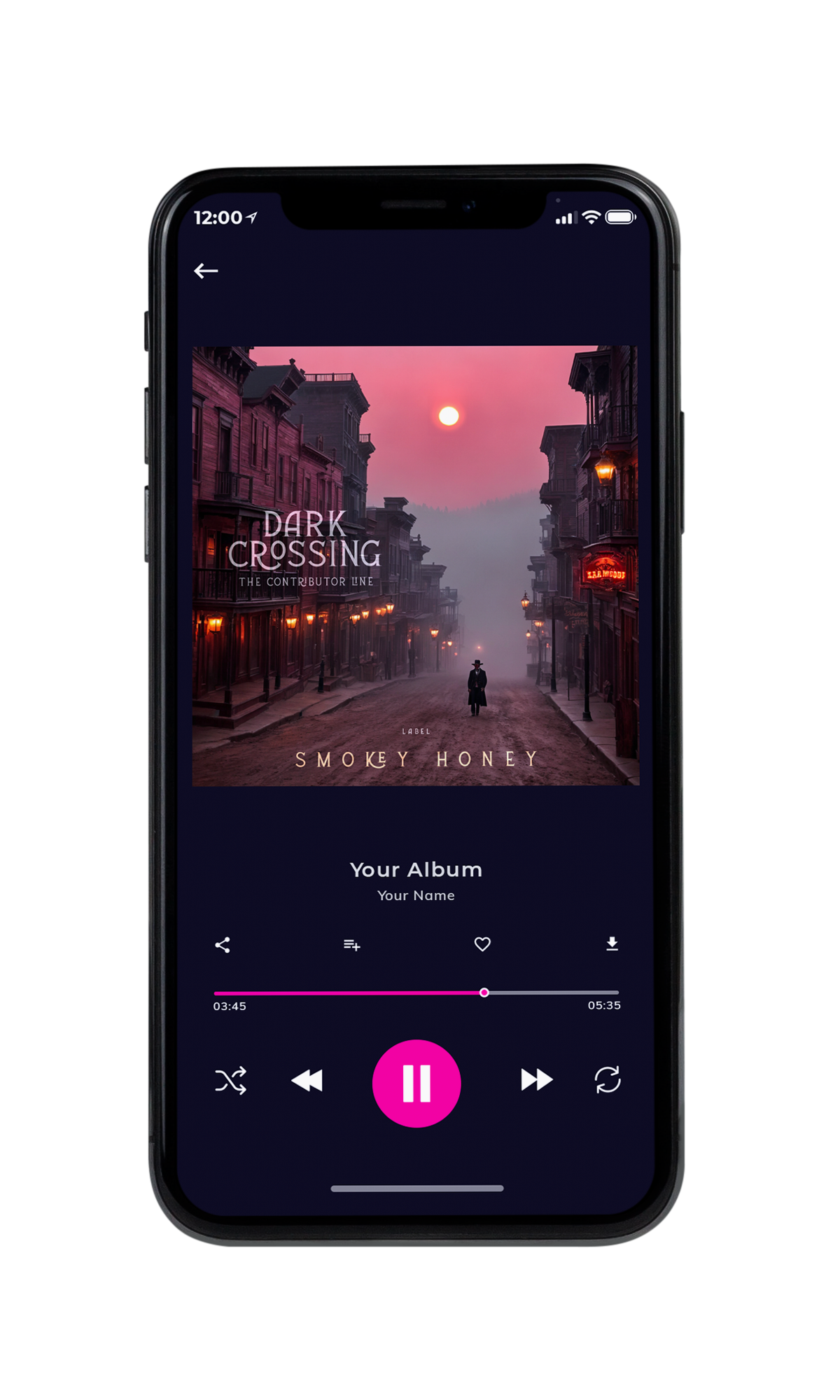Tablet view of Premade Pop Album Cover - Cocoa Brown #10351 | AlbumArtZone*