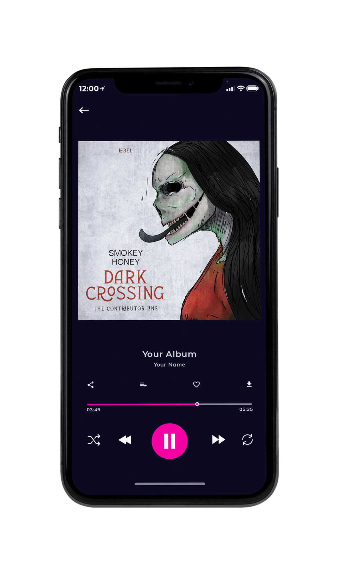 Tablet view of Premade Rock,Punk & Alternative Album Cover - Cod Gray #10359 | AlbumArtZone*