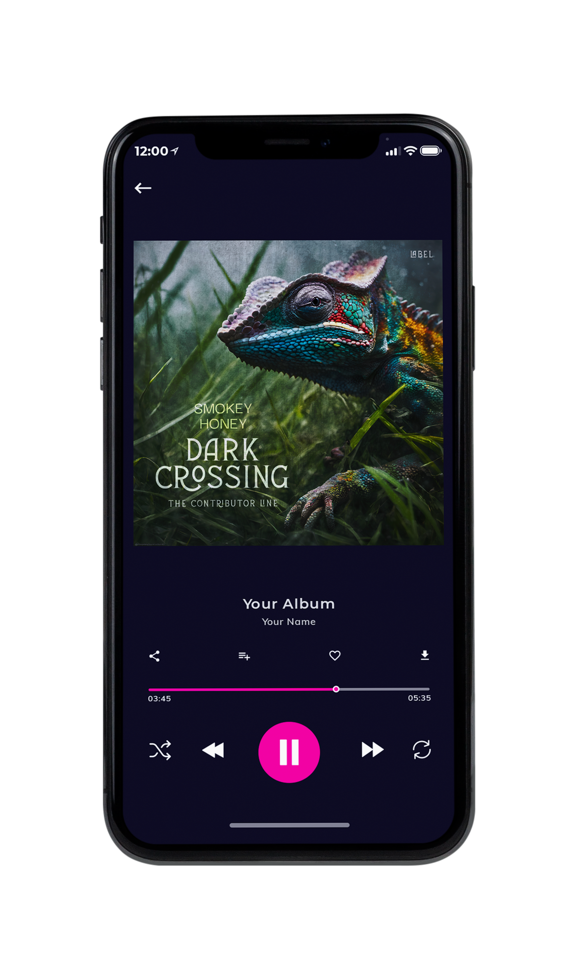 Tablet view of Premade Indie & Folk Music Album Cover - Heavy Metal #10366 | AlbumArtZone*