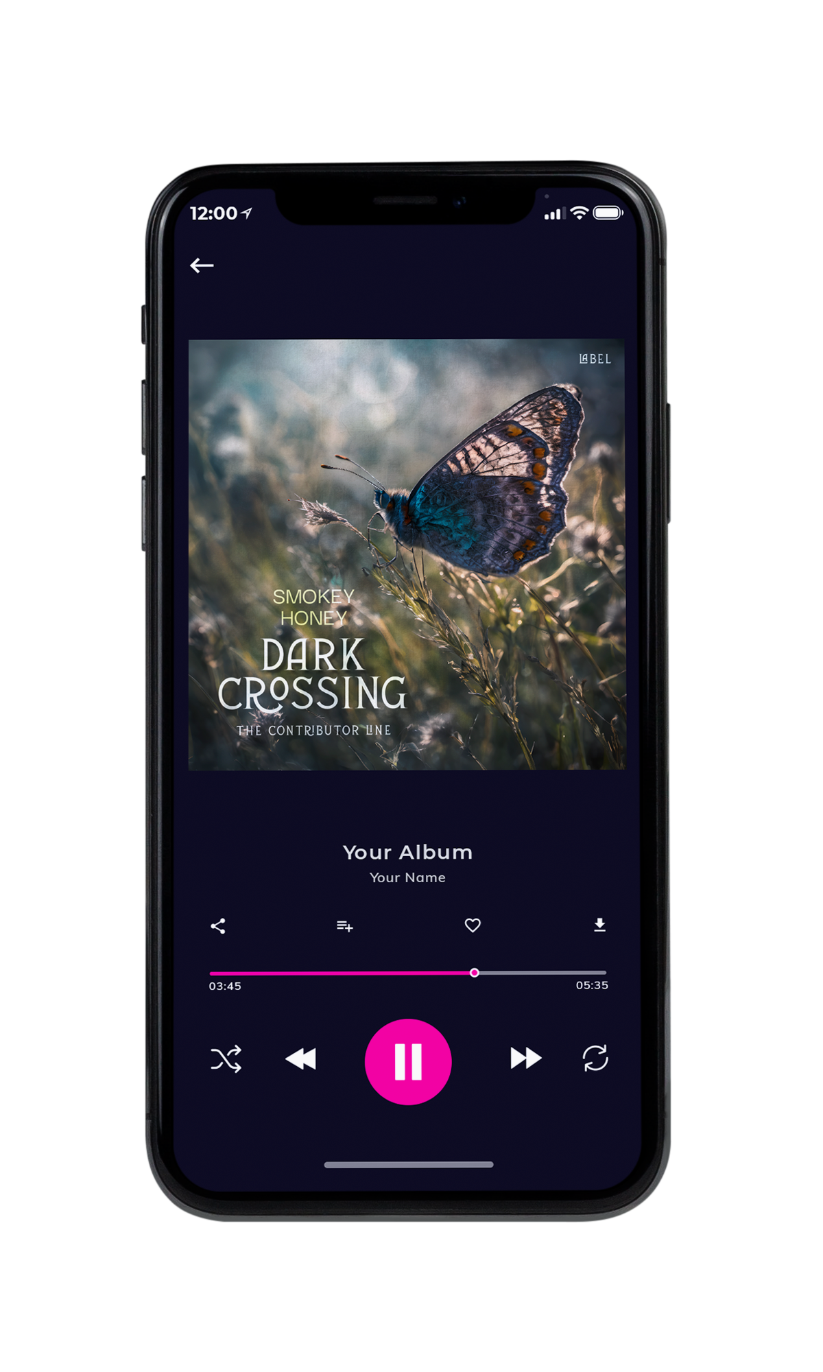 Tablet view of Premade Indie & Folk Music Album Cover - Kelp #10367 | AlbumArtZone*