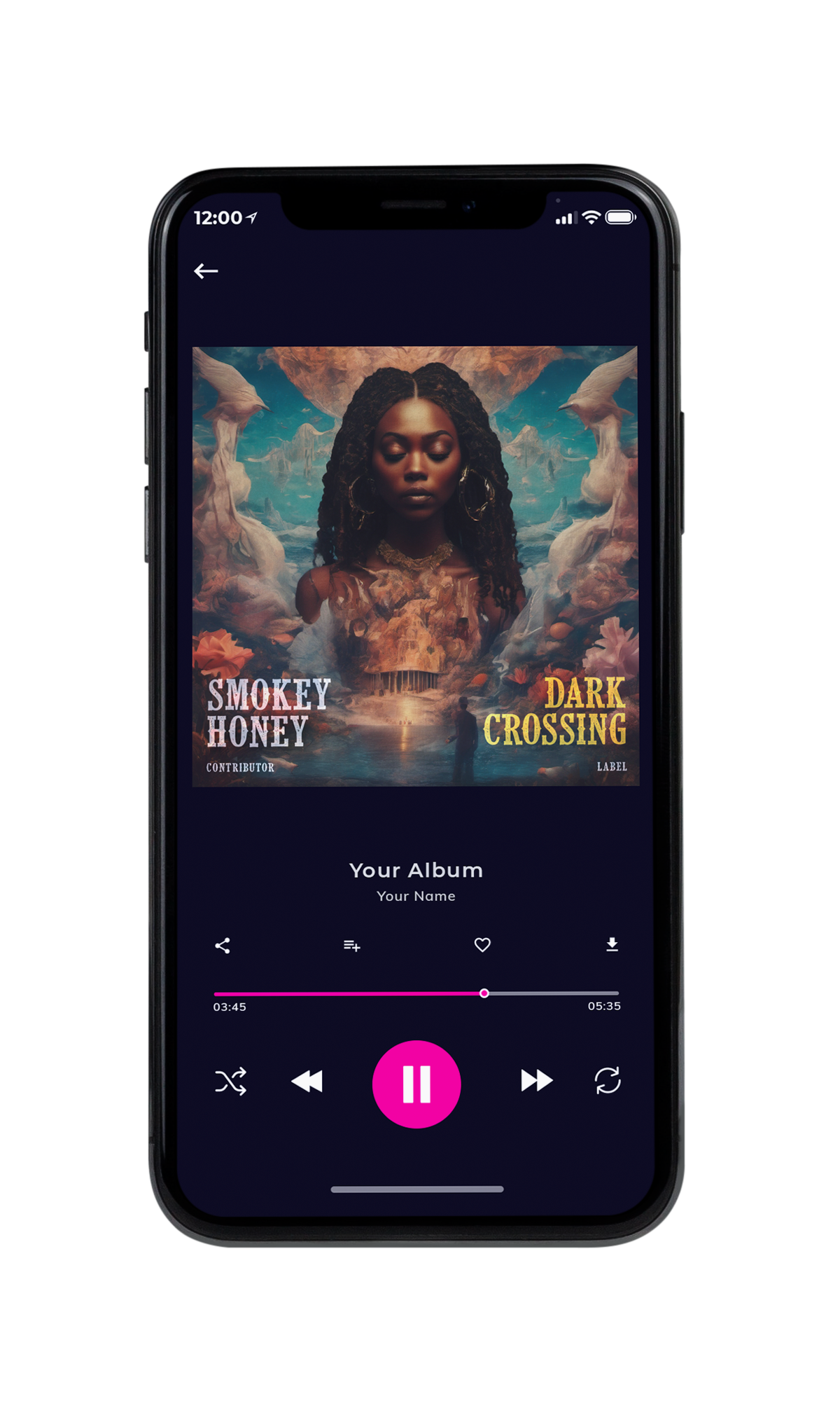 Tablet view of Premade Rock,Punk & Alternative Album Cover - Tundora #10383 | AlbumArtZone*