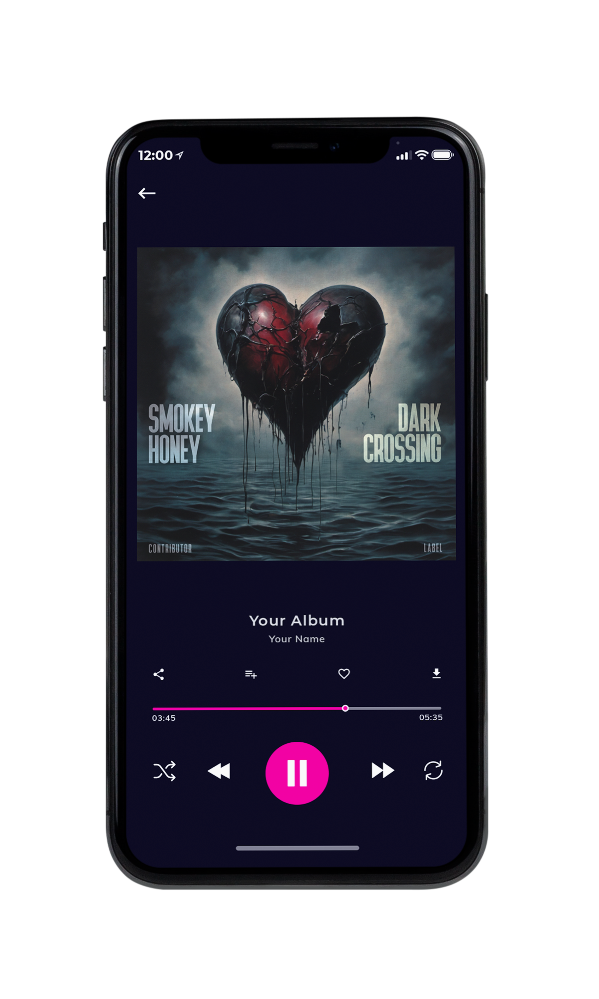 Tablet view of Premade Rock,Punk & Alternative Album Cover - Outer Space #10385 | AlbumArtZone*