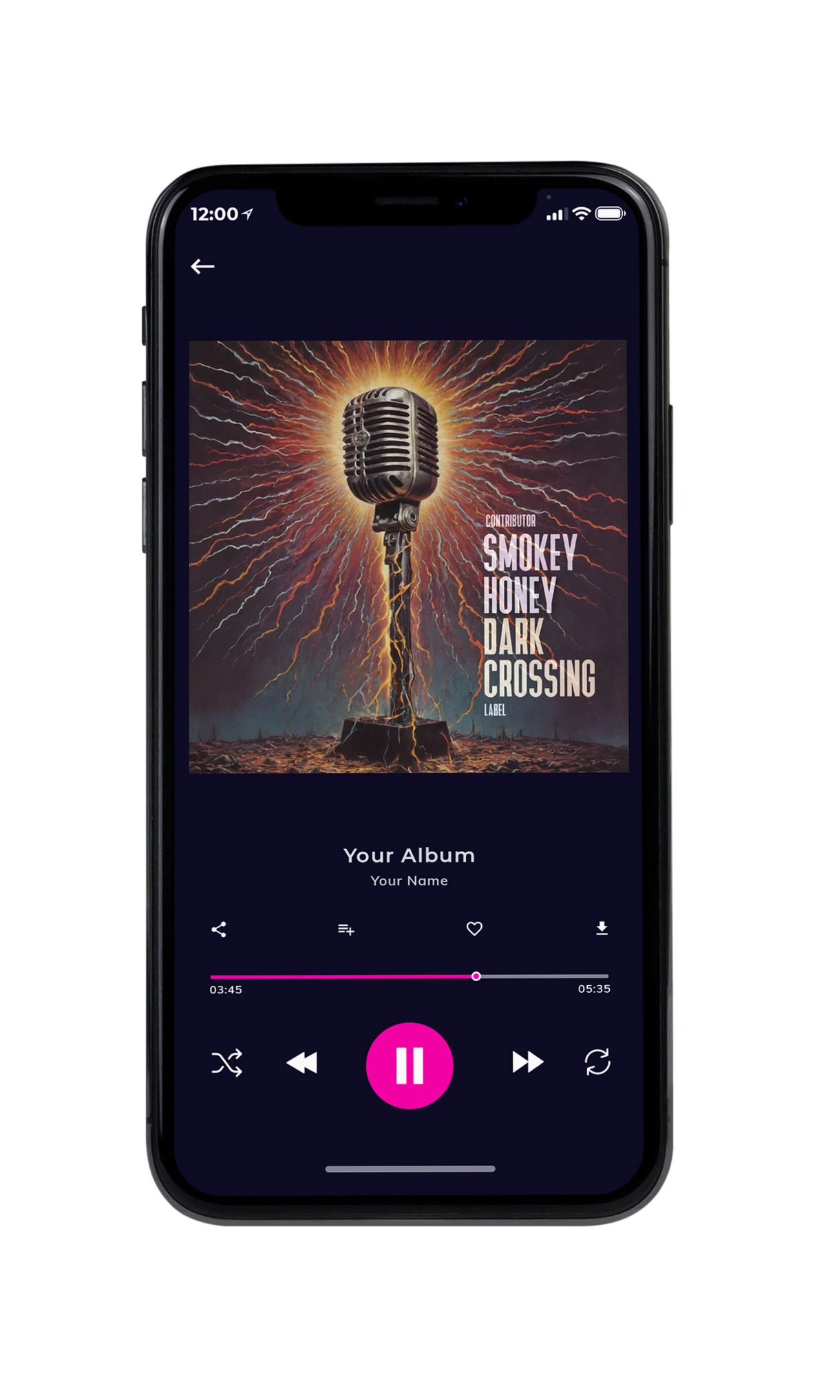 Tablet view of Premade Rock,Punk & Alternative Album Cover - Woody Brown #10386 | AlbumArtZone*