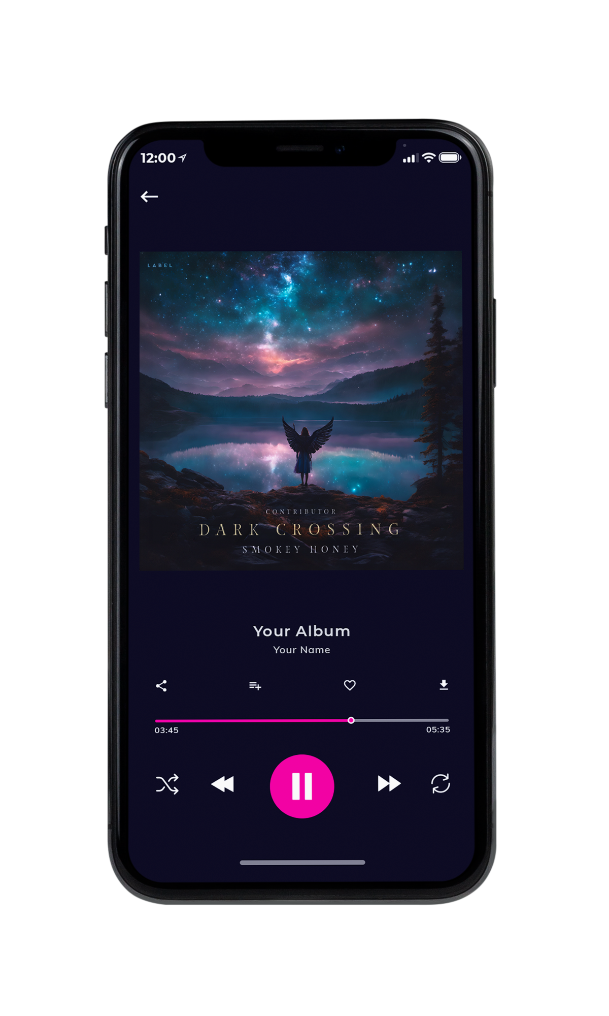 Tablet view of Premade Indie & Folk Music Album Cover - Ebony Clay #10414 | AlbumArtZone*