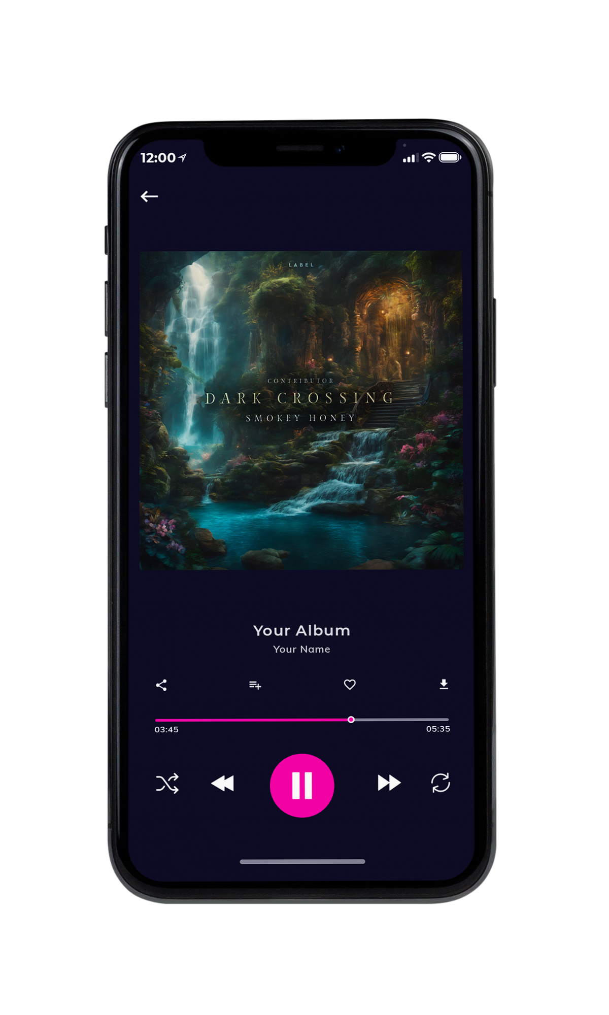 Tablet view of Premade Podcast Album Cover - Heavy Metal #10418 | AlbumArtZone*