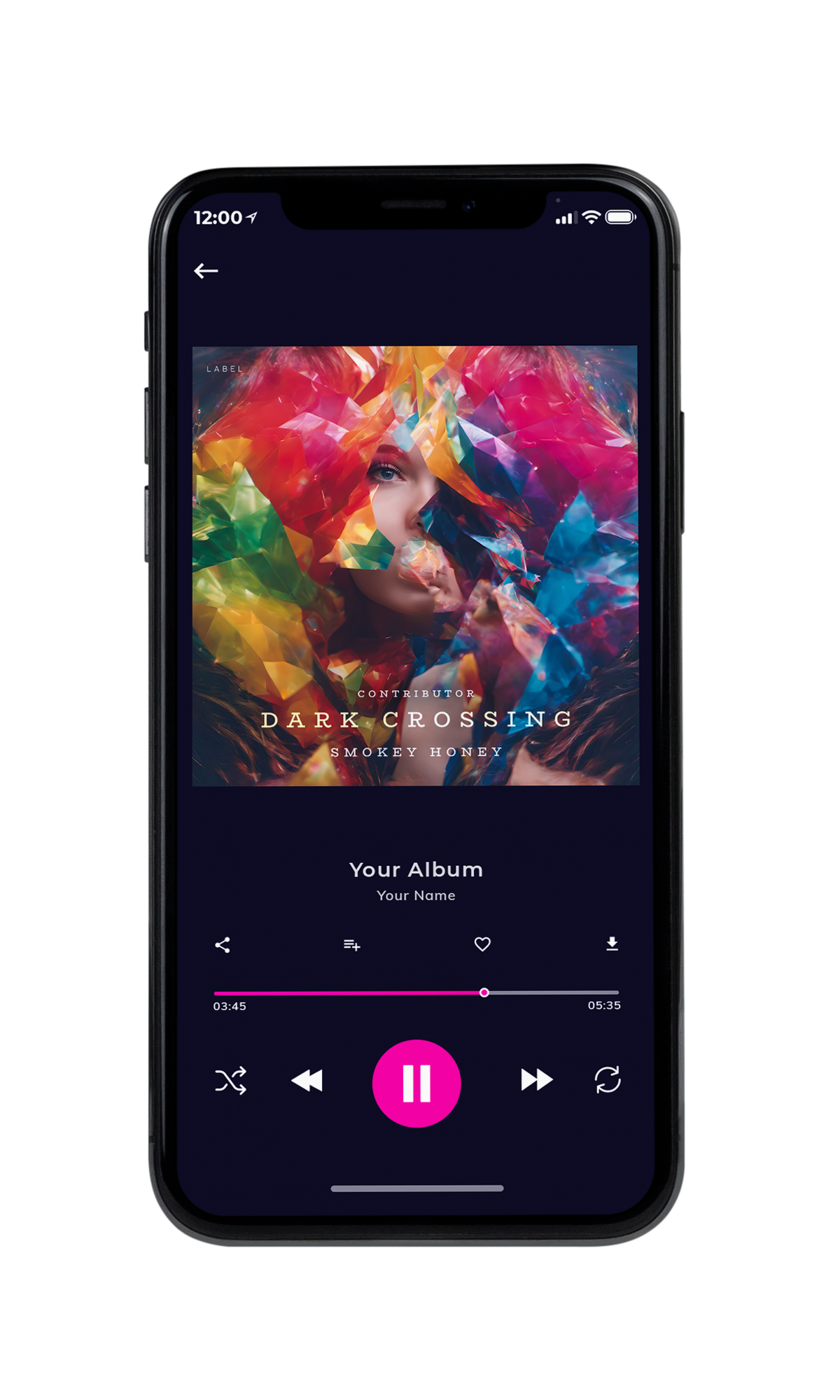 Tablet view of Premade Pop Album Cover - Tundora #10425 | AlbumArtZone*