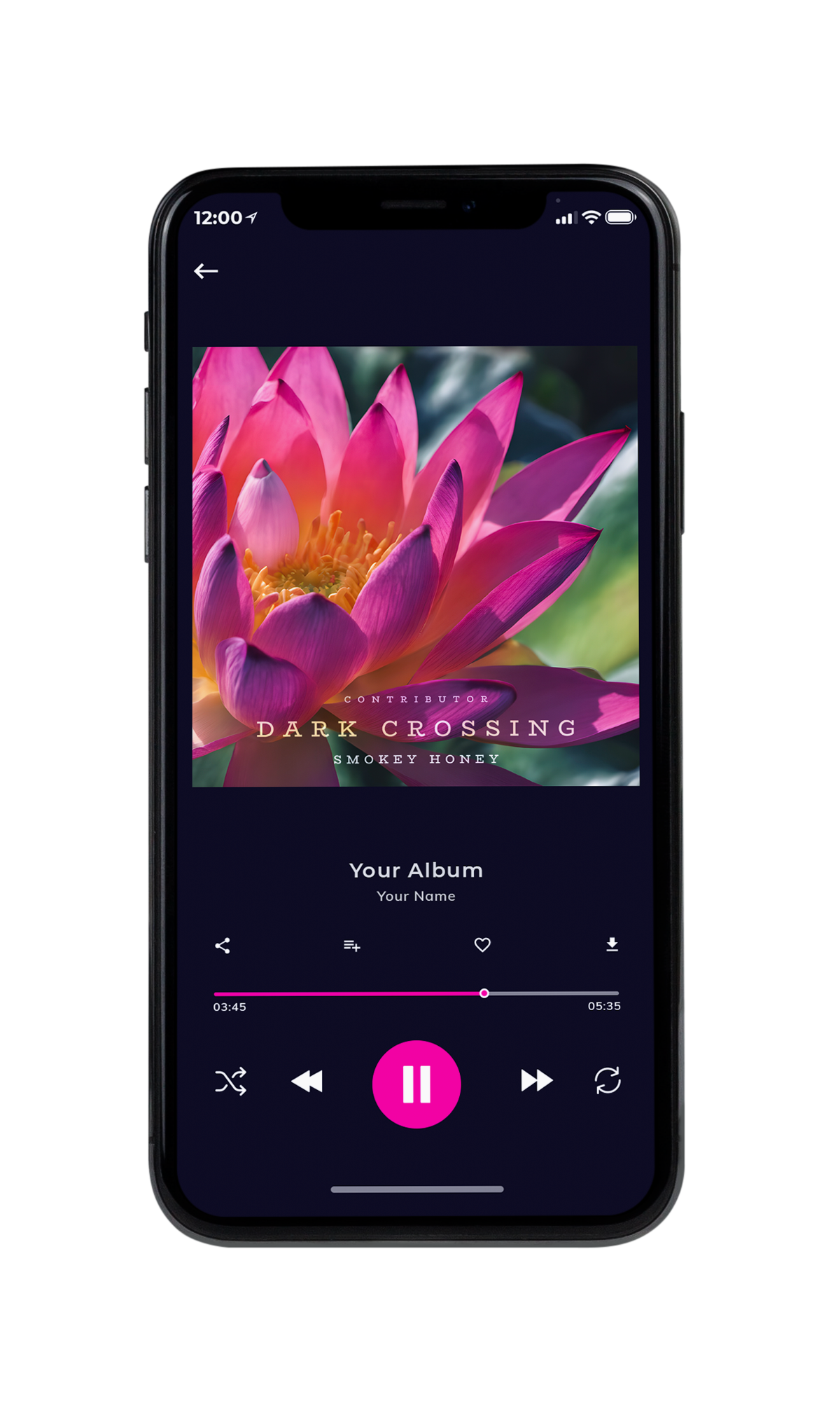 Tablet view of Premade Heavy Metal & Gothic Metal Album Cover - Cannon Pink #10430 | AlbumArtZone*