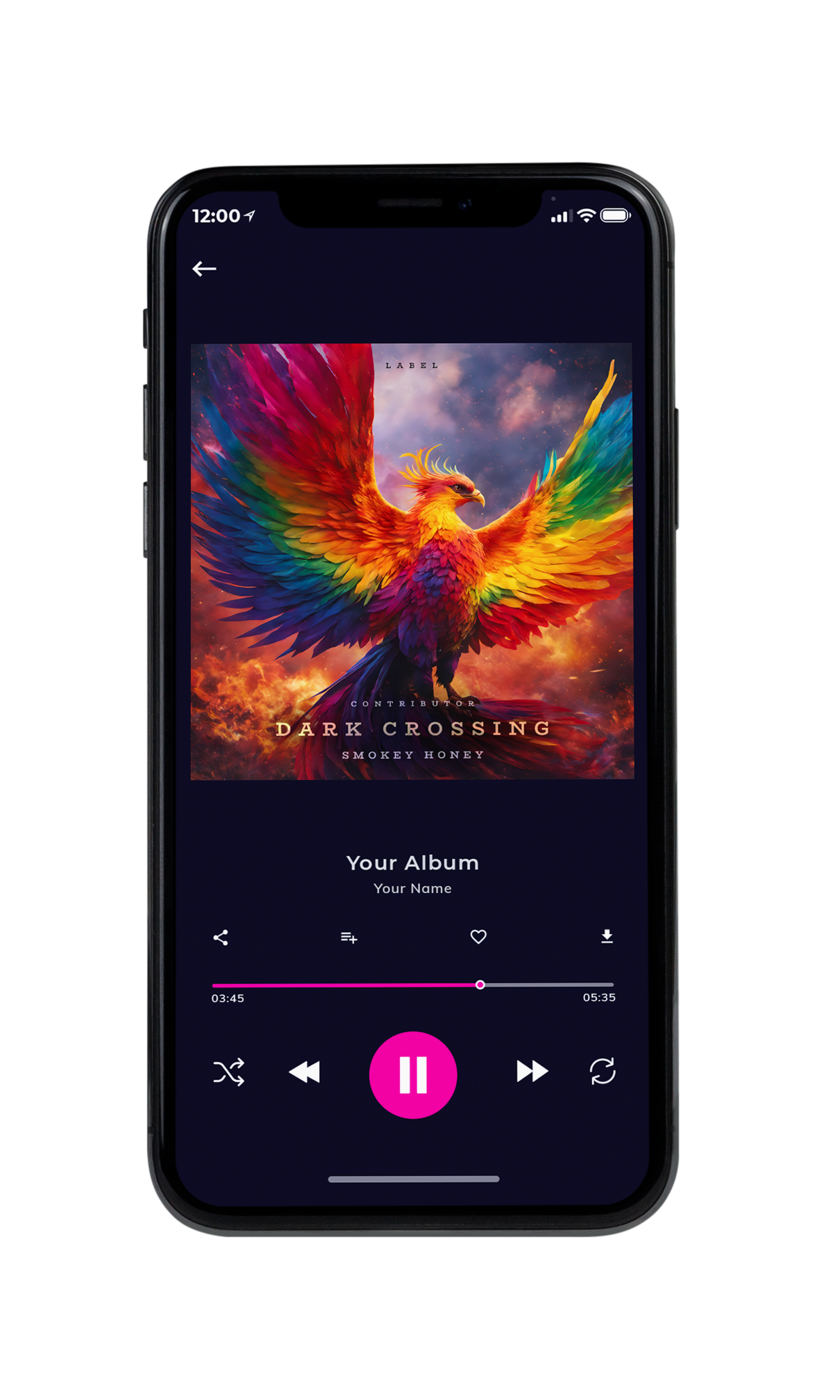 Tablet view of Premade Indie & Folk Music Album Cover - Matterhorn #10432 | AlbumArtZone*