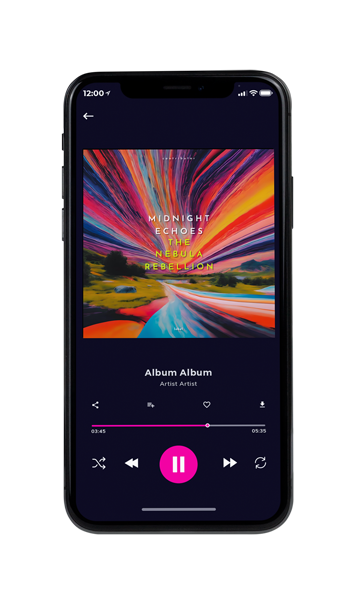 Tablet view of Premade New Age Album Cover - Matrix #10483 | AlbumArtZone*