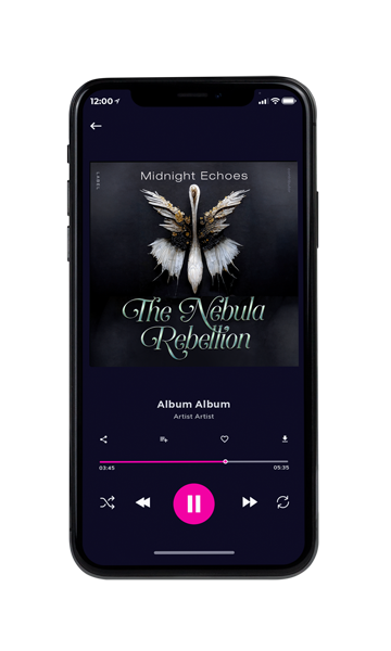 Tablet view of Premade Podcast Album Cover - Shark #10495 | AlbumArtZone*