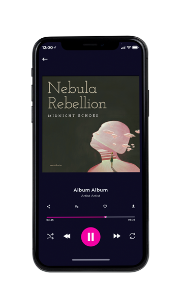 Tablet view of Premade Electronica & Ambient Album Cover - Rangitoto #10500 | AlbumArtZone*