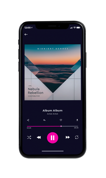 Tablet view of Premade Electronica & Ambient Album Cover - Thatch #10515 | AlbumArtZone*
