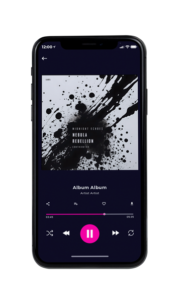 Tablet view of Premade EDM, House & Dub Album Cover - Alto #10516 | AlbumArtZone*