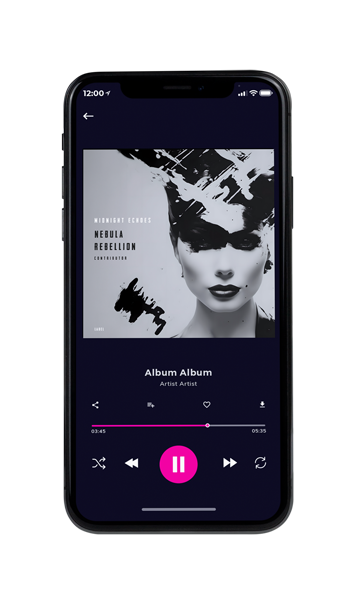 Tablet view of Premade Soundtrack Album Album Cover - Silver #10517 | AlbumArtZone*