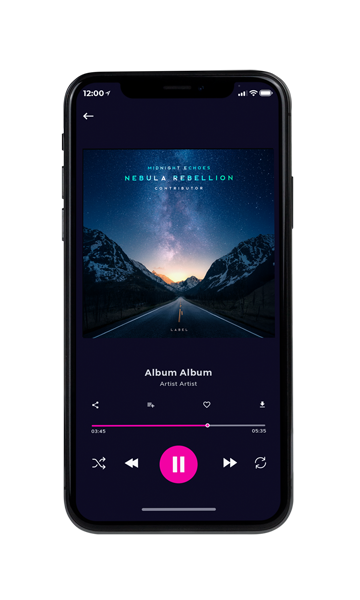 Tablet view of Premade Dance & House Album Cover - Blue Zodiac #10519 | AlbumArtZone*
