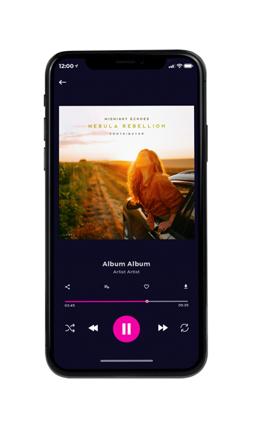 Tablet view of Premade Pop Album Cover - Cannon Black #10520 | AlbumArtZone*