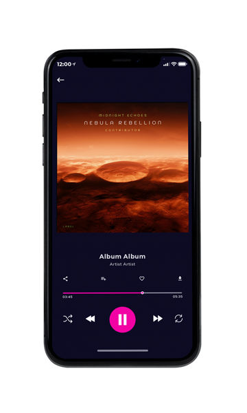 Tablet view of Premade Electronica & Ambient Album Cover - Di Serria #10522 | AlbumArtZone*