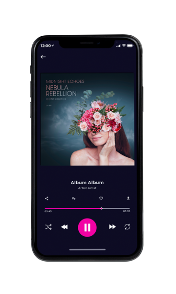 Tablet view of Premade Pop Album Cover - Outer Space #10527 | AlbumArtZone*