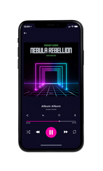 Tablet view of Premade EDM, House & Dub Album Cover - Vulcan #10535 | AlbumArtZone*
