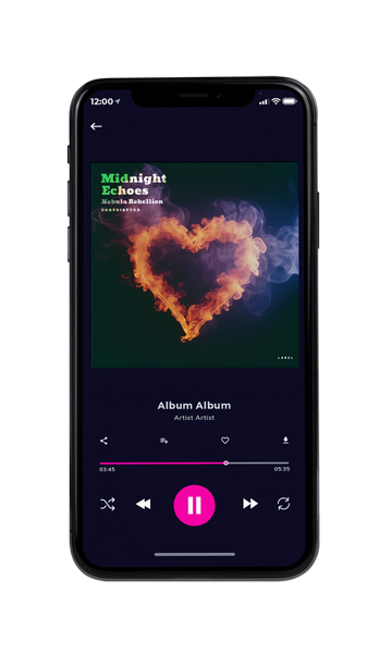 Tablet view of Premade Electronica & Ambient Album Cover - Mirage #10550 | AlbumArtZone*
