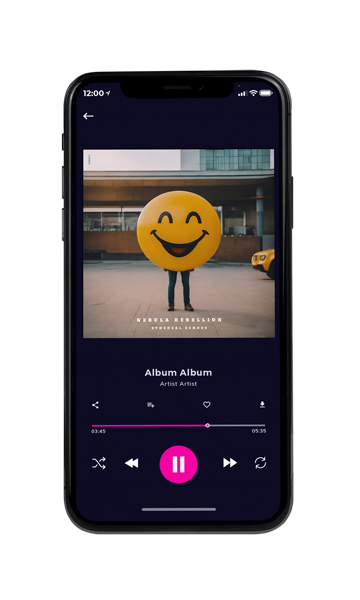 Tablet view of Premade Pop Album Cover - Domino #10560 | AlbumArtZone*