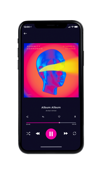 Tablet view of Premade Contemporary Music Album Cover - Mandy #10566 | AlbumArtZone*
