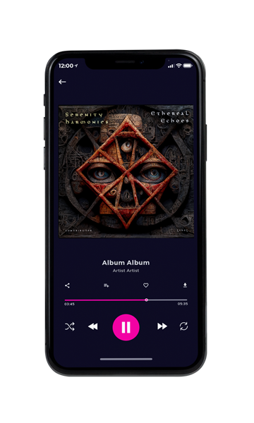 Tablet view of Premade Contemporary Music Album Cover - Cocoa Brown #10579 | AlbumArtZone*