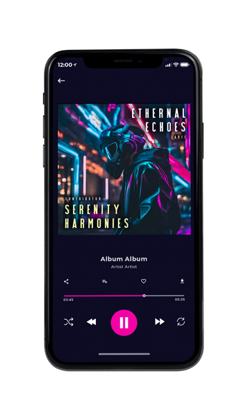 Tablet view of Premade Pop Album Cover - Ebony Clay #10591 | AlbumArtZone*