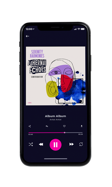 Tablet view of Premade Contemporary Music Album Cover - Lucky Point #10603 | AlbumArtZone*