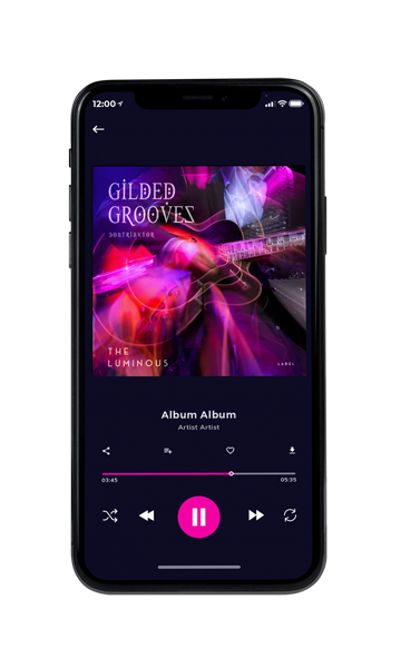 Tablet view of Premade Country & Acoustic Book Cover - Valentino #10623 | AlbumArtZone*