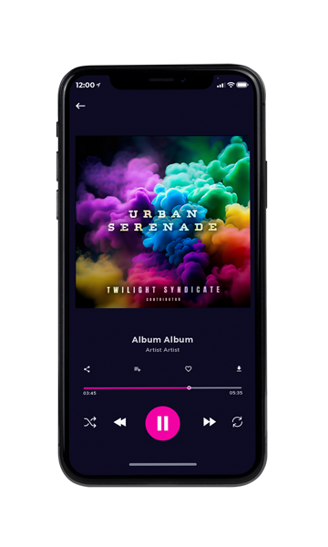 Tablet view of Premade Hip-hop, Rap & Trap Album Cover - Oriental Pink #10643 | AlbumArtZone*