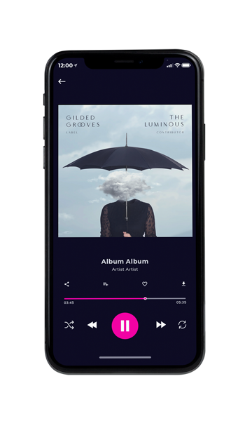 Tablet view of Premade Indie & Folk Music Album Cover - Tiara #10652 | AlbumArtZone*
