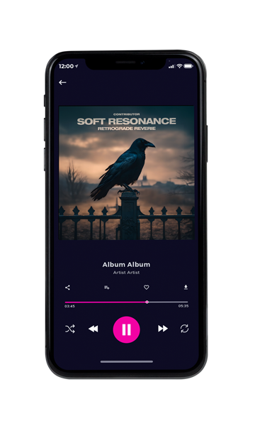 Tablet view of Premade Country & Acoustic Album Cover - Outer Space #10776 | AlbumArtZone*