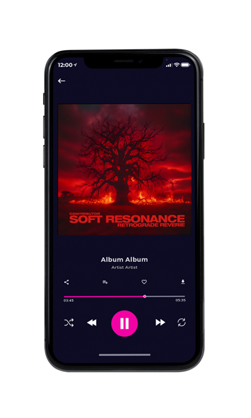 Tablet view of Premade Indie & Folk Music Album Cover - Cedar #10779 | AlbumArtZone*