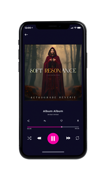 Tablet view of Premade Indie & Folk Music Album Cover - Cocoa Brown #10815 | AlbumArtZone*