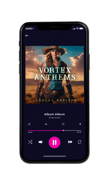 Tablet view of Premade Country & Acoustic Album Cover - Merlin #10838 | AlbumArtZone*
