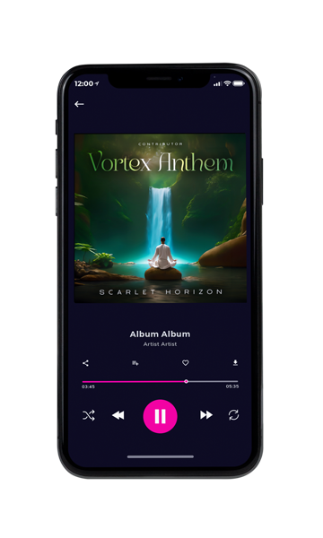 Tablet view of Premade Podcast Album Cover - Green Kelp #10856 | AlbumArtZone*