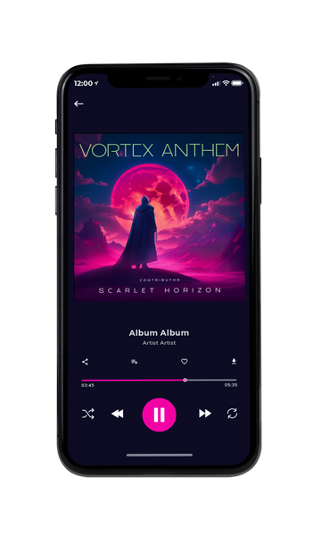 Tablet view of Premade Rock,Punk & Alternative Album Cover - Mulberry #10862 | AlbumArtZone*