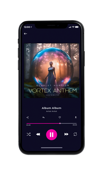 Tablet view of Premade Pop Album Cover - Thunder #10864 | AlbumArtZone*