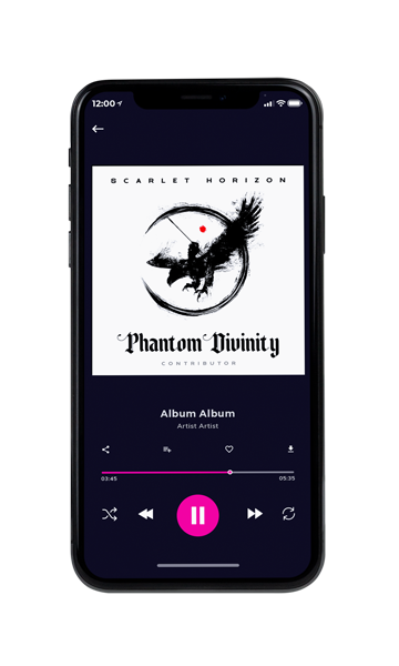 Tablet view of Premade Contemporary Music Album Cover - Cod Gray #10874 | AlbumArtZone*