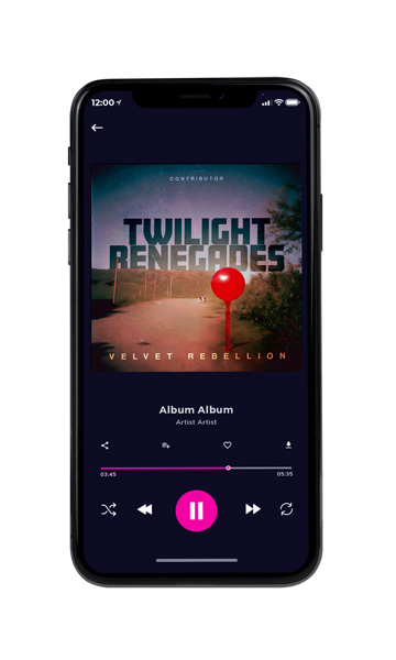 Tablet view of Premade Podcast Album Cover - Tuna #10895 | AlbumArtZone*