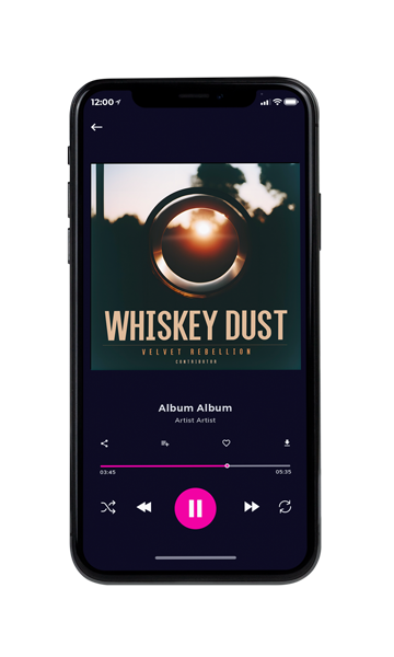 Tablet view of Premade Indie & Folk Music Album Cover - Grain Brown #10899 | AlbumArtZone*