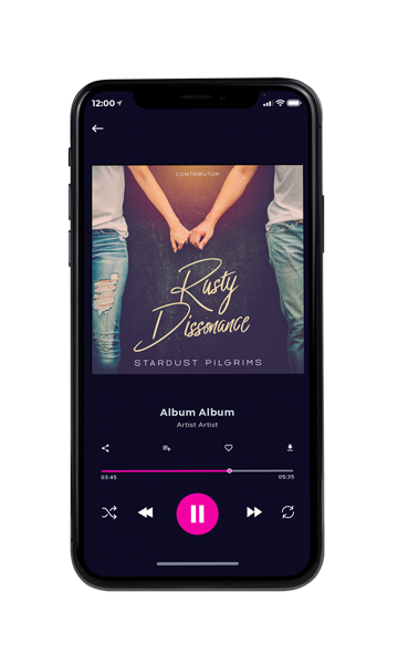 Tablet view of Premade Valentine's Day Album Cover - Ship Gray #10951 | AlbumArtZone*