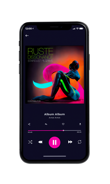 Tablet view of Premade EDM, House & Dub Album Cover - Cocoa Brown #10963 | AlbumArtZone*