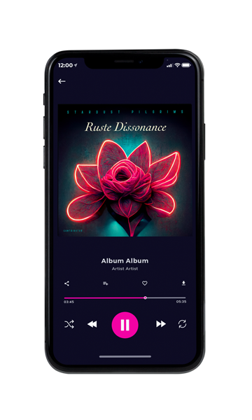 Tablet view of Premade Contemporary Music Album Cover - Thunder #10968 | AlbumArtZone*