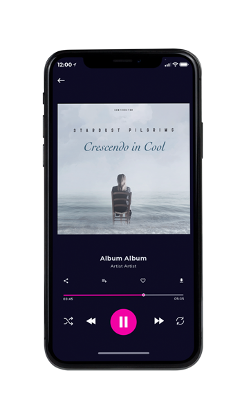 Tablet view of Premade Podcast Album Cover - Pumice #10972 | AlbumArtZone*