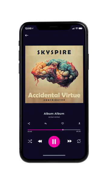 Tablet view of Premade Electronica & Ambient Album Cover - Sorrell Brown #10991 | AlbumArtZone*