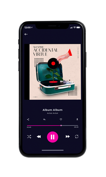Tablet view of Premade Pop Album Cover - Almond #11012 | AlbumArtZone*