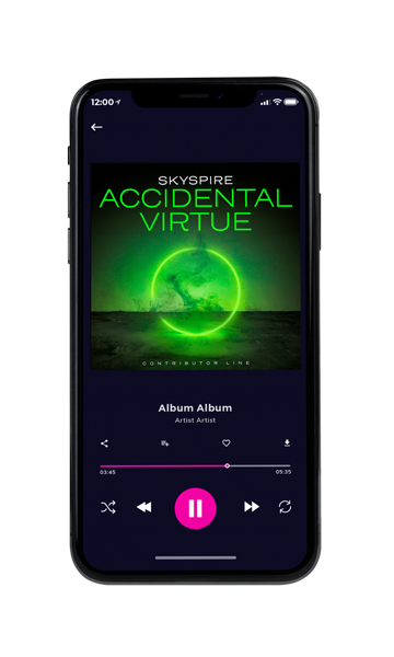 Tablet view of Premade Electronica & Ambient Album Cover - Mallard #11021 | AlbumArtZone*