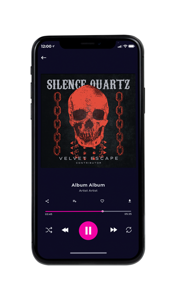 Tablet view of Premade Heavy Metal & Gothic Metal Album Cover - Chestnut Rose #11067 | AlbumArtZone*